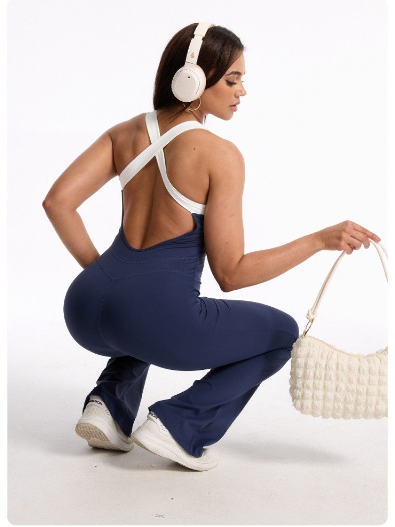 Jumpsuit Yoga Tanpa Punggung y - Yoga Overall Fitness ulasan dan harga