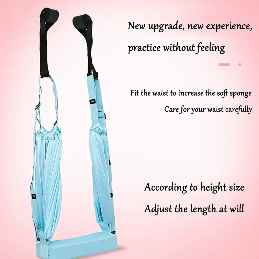 Tali Yoga Udara Dapat Disesuai - Yoga Fitness Stretching Strap ulasan dan harga